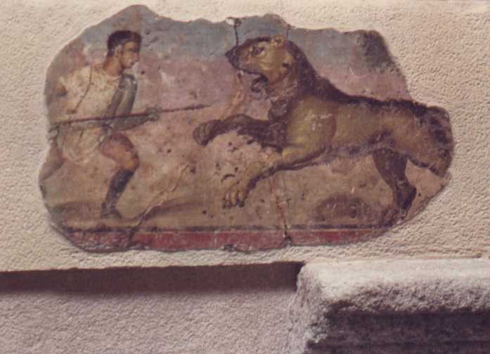 amphitheatre fresco